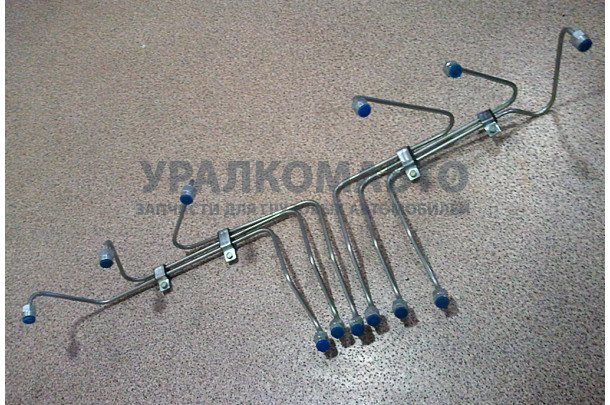 трубки топливные ТНВД Евро2 (комплект 6 шт.) EGR HOWO VG1096080040