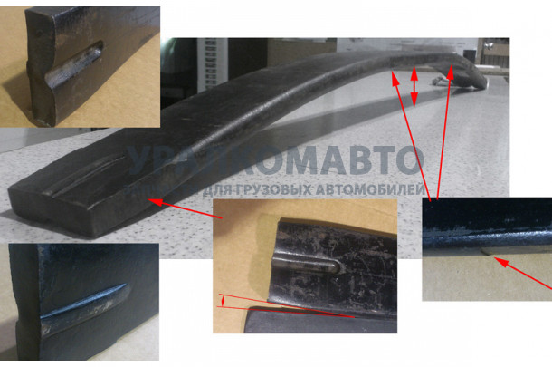 лист задней рессоры №3 25x100 DONG FENG 2913025-ZB3E0