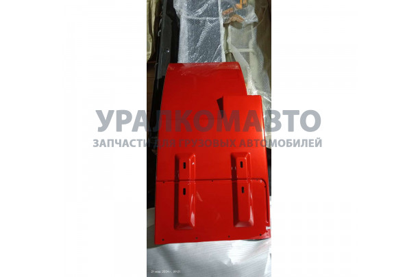 Крыло правое (брызговик) красный металлик X3000 