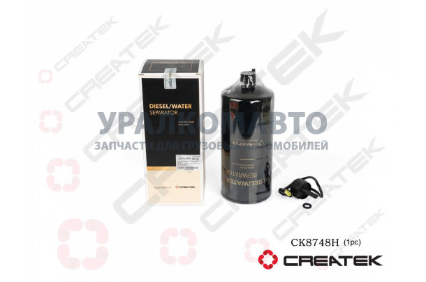 Фильтр топливный грубой очистки c датчиком PL421 D10,MC07, MC11, MC13, WEICHAI WP7, WP10,CREATEK